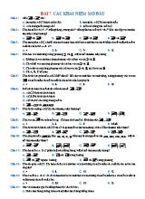 Trắc nghiệm Toán Lớp 7 (Sách Kết nối tri thức) - Bài 7 Các khái niệm mở đầu (Có lời giải)